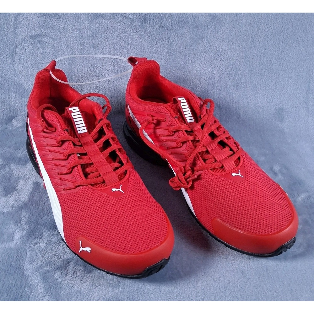 PUMA Voltiac Evo Men's 11.5 Training Sneakers Athletic Shoes 379601-35 Red White